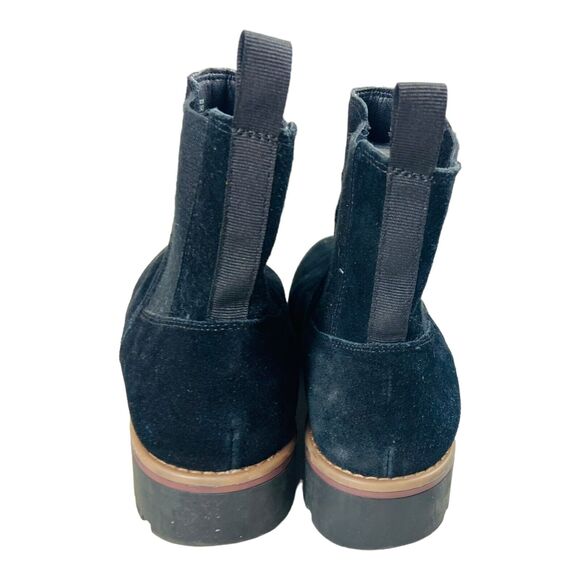 Crown Vintage Tipryn Women's Chelsea Boots Pull On Leather Upper Black 11M - Picture 2 of 9